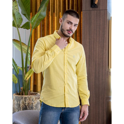 Camisa Social Ralph Lauren Lisa Oxford Original: Clássico Essencial para o Homem Moderno