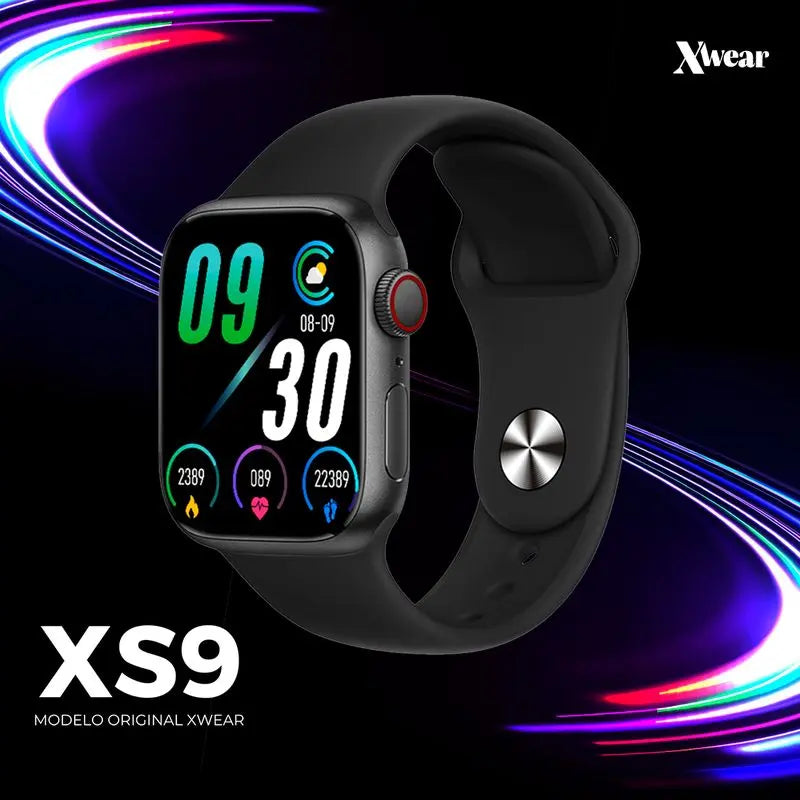 Xwear XS9: Smartwatch com Tela Infinita, Monitoramento de Saúde, Ligações e Design Moderno - 45mm