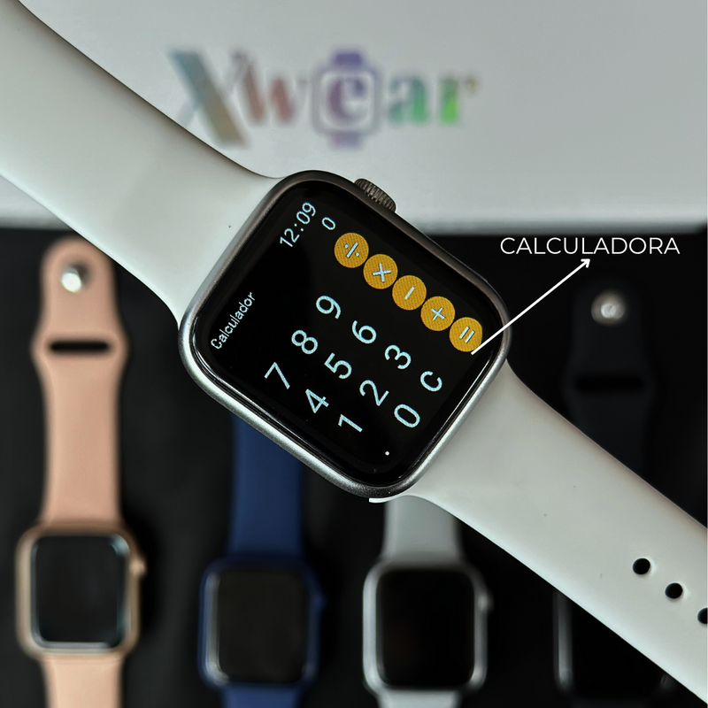 Xwear XS9: Smartwatch com Tela Infinita, Monitoramento de Saúde, Ligações e Design Moderno - 45mm