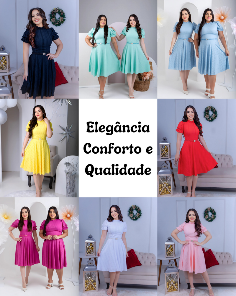 Vestido Pietra em Laise: Elegância e Romantismo em Cada Detalhe