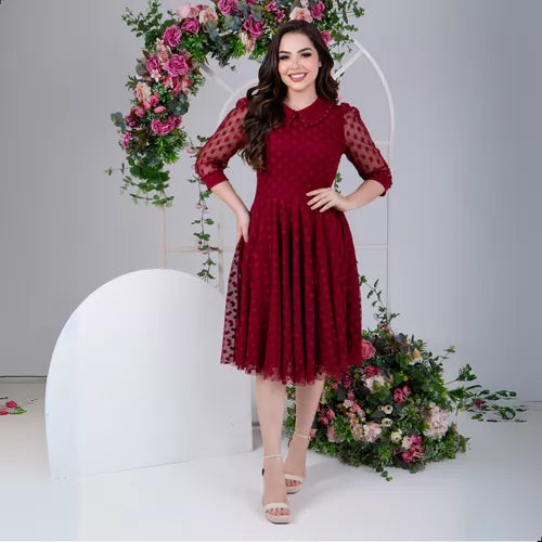O Vestido Rebeca que Irá Transformar Seu Visual: Descubra a Elegância do Tule