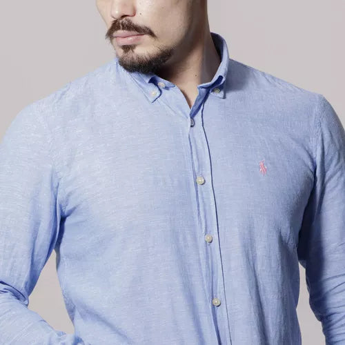 Camisa Social Ralph Lauren Lisa Oxford Original: Clássico Essencial para o Homem Moderno