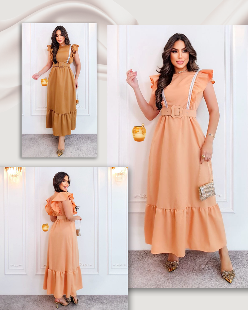 Sinta-se Linda e Confortável: Vestidos em Crepe Twill, Cores Vibrantes e Caimento Impecável
