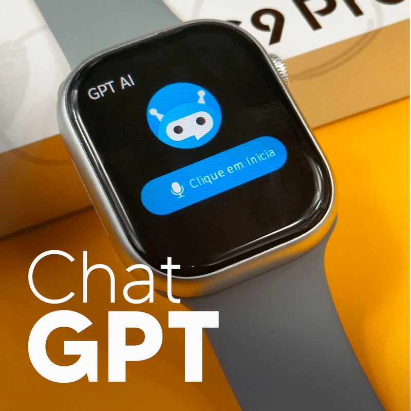 Relógio Smartwatch S9 PRO, Original, Chat GPT, com comando de voz e gestos
