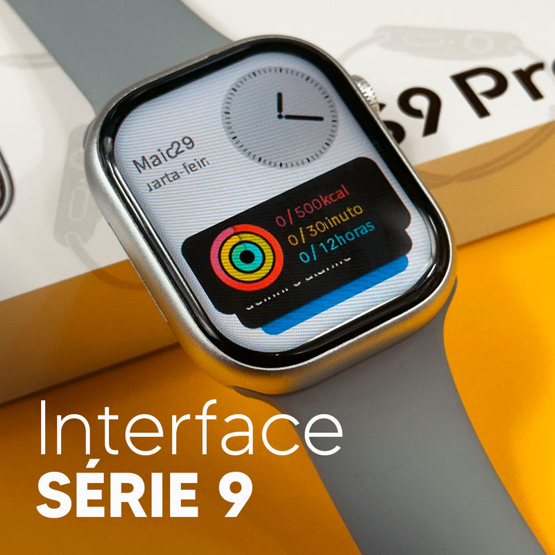 Relógio Smartwatch S9 PRO, Original, Chat GPT, com comando de voz e gestos