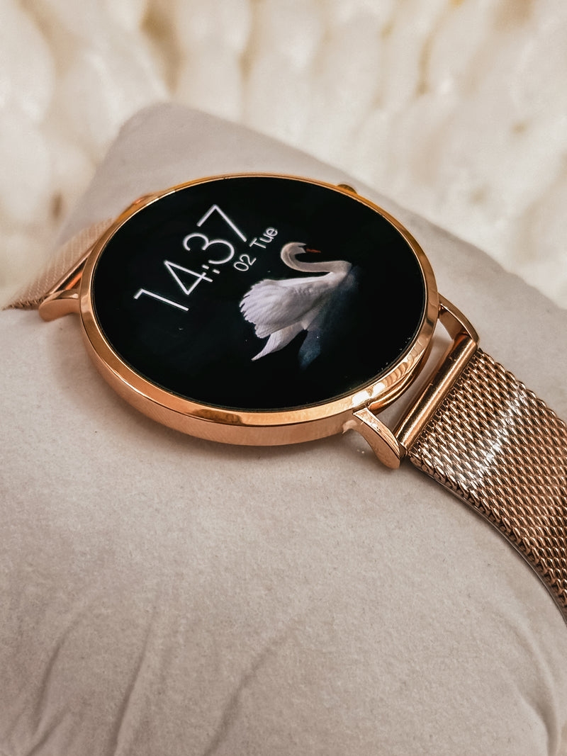 Royals Classic Smartwatch: Elegante, Tela AMOLED, Monitoramento Avançado