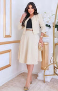 Conjunto Blazer Midi 4 em 1: Elegância, Versatilidade e Conforto para Todas as Ocasiões
