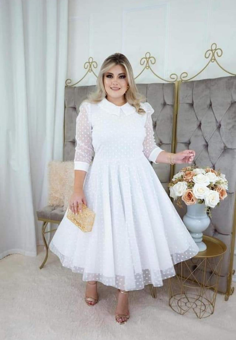 O Vestido Rebeca que Irá Transformar Seu Visual: Descubra a Elegância do Tule
