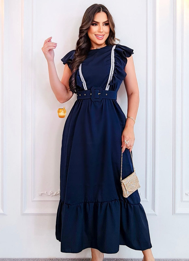 Sinta-se Linda e Confortável: Vestidos em Crepe Twill, Cores Vibrantes e Caimento Impecável