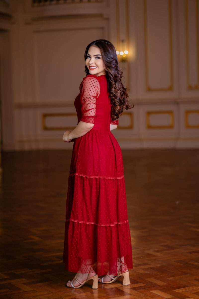 Sinta-se Linda e Confortável: Vestido Alice, o Vestido Perfeito para Celebrar Momentos Especiais!