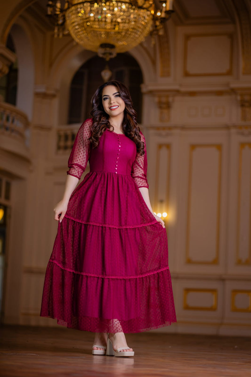 Sinta-se Linda e Confortável: Vestido Alice, o Vestido Perfeito para Celebrar Momentos Especiais!