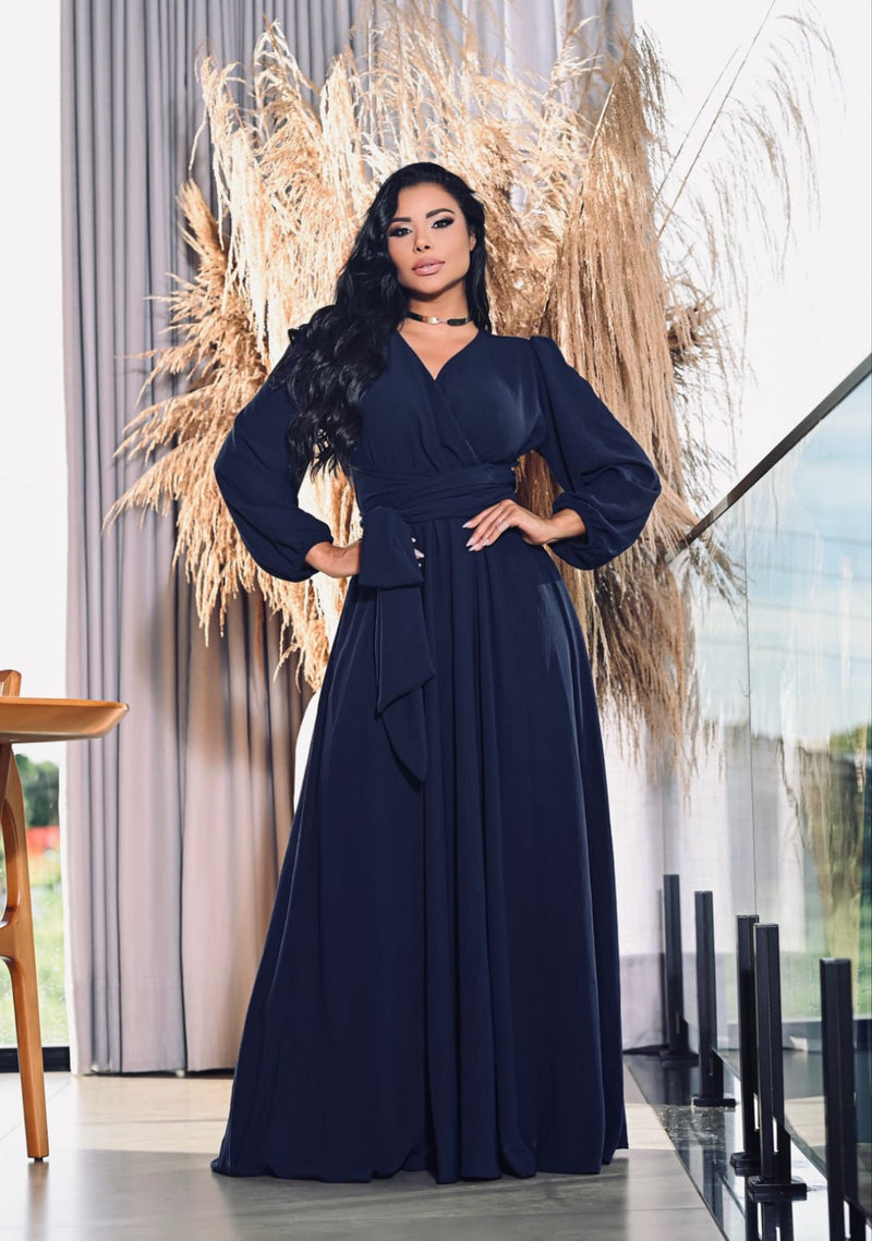 Vestido Elegante em Crepe de Seda: Conforto, Sofisticação e Ajuste Perfeito para Momentos Especiais