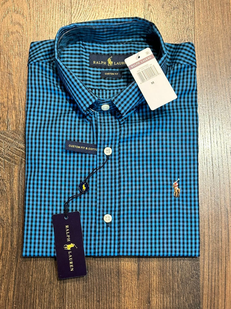 Camisa Social Ralph Lauren Xadrez Tricoline Original: Elegância e Estilo Clássico