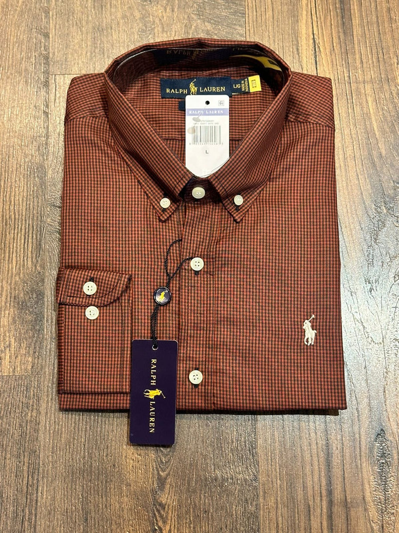 Camisa Social Ralph Lauren Xadrez Tricoline Original: Elegância e Estilo Clássico