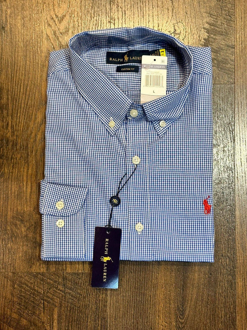 Camisa Social Ralph Lauren Xadrez Tricoline Original: Elegância e Estilo Clássico