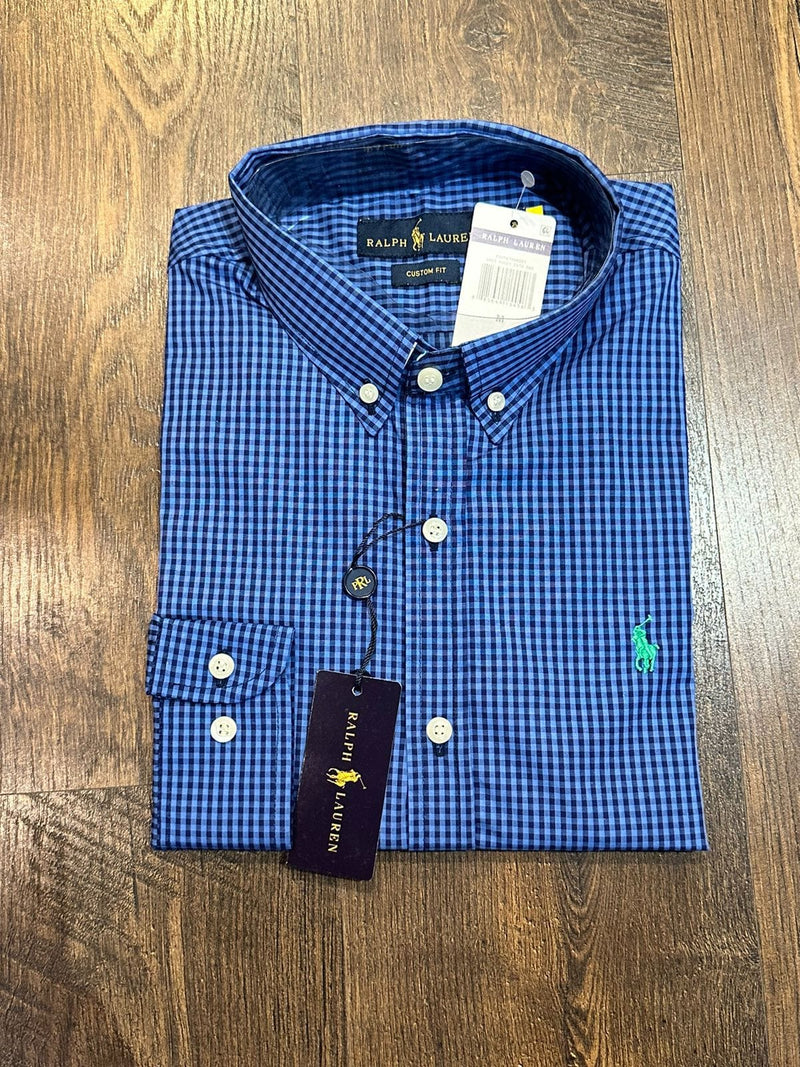 Camisa Social Ralph Lauren Xadrez Tricoline Original: Elegância e Estilo Clássico