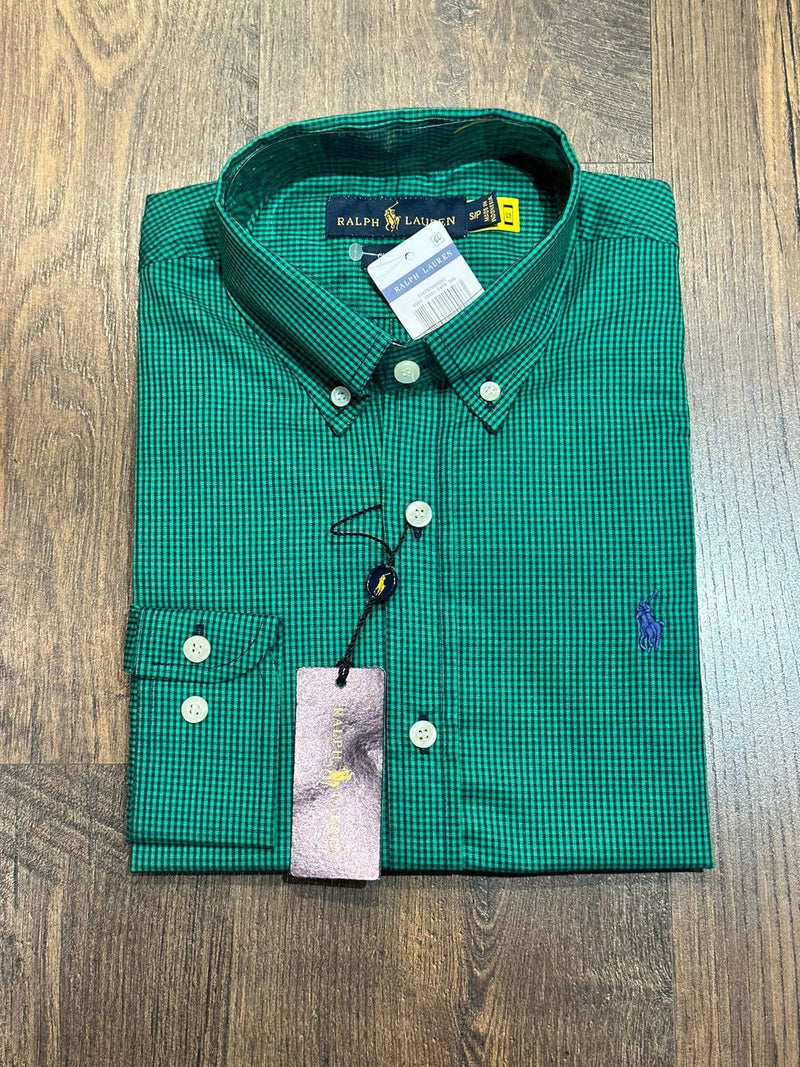 Camisa Social Ralph Lauren Xadrez Tricoline Original: Elegância e Estilo Clássico