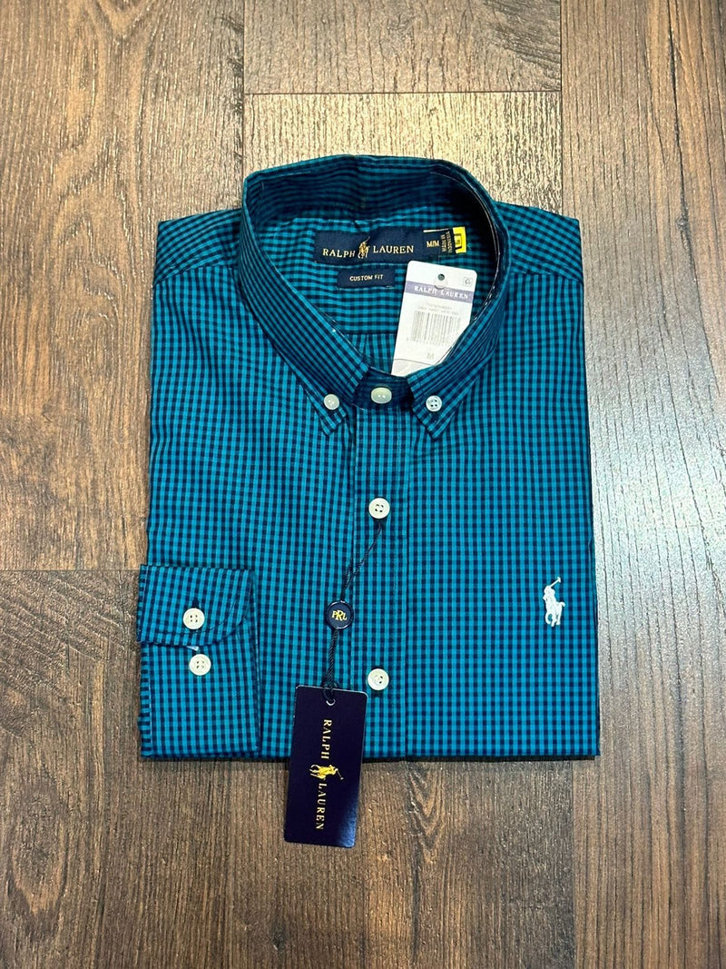 Camisa Social Ralph Lauren Xadrez Tricoline Original: Elegância e Estilo Clássico