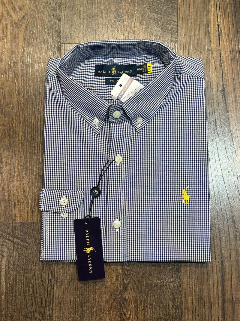 Camisa Social Ralph Lauren Xadrez Tricoline Original: Elegância e Estilo Clássico