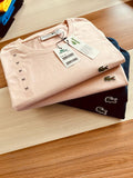 Camisa Lacoste Peruana Gola Redonda Original: Conforto e Estilo Premium