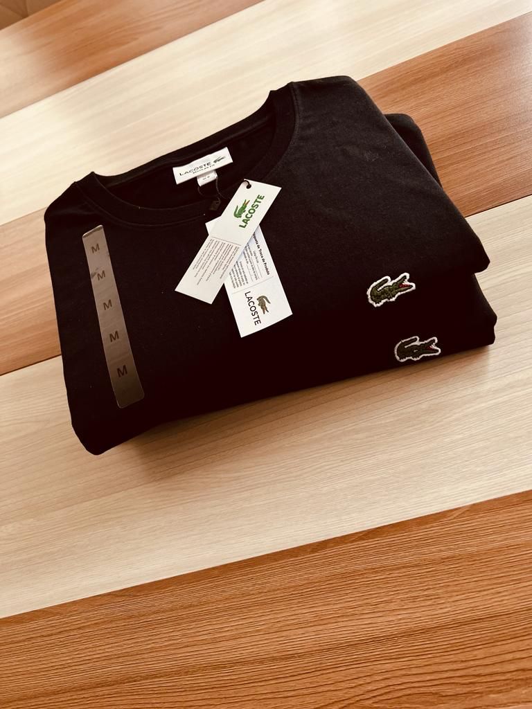 Camisa Lacoste Peruana Gola Redonda Original: Conforto e Estilo Premium