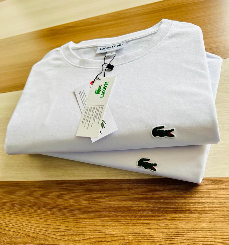 Camisa Lacoste Peruana Gola Redonda Original: Conforto e Estilo Premium