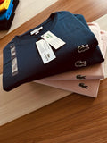 Camisa Lacoste Peruana Gola Redonda Original: Conforto e Estilo Premium