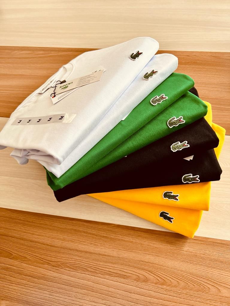 Camisa Lacoste Peruana Gola Redonda Original: Conforto e Estilo Premium