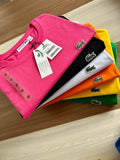 Camisa Lacoste Peruana Gola Redonda Original: Conforto e Estilo Premium