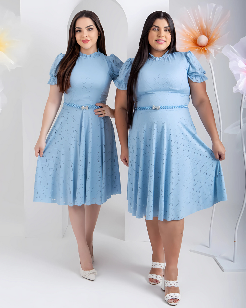 Vestido Pietra em Laise: Elegância e Romantismo em Cada Detalhe
