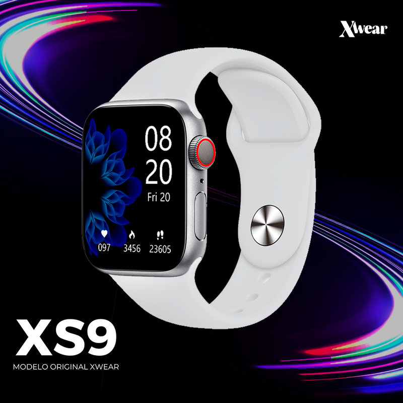 Xwear XS9: Smartwatch com Tela Infinita, Monitoramento de Saúde, Ligações e Design Moderno - 45mm