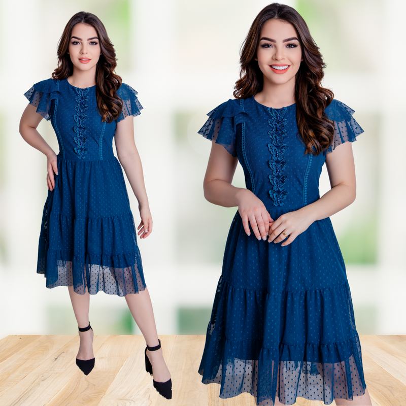 Vestido Stella: A Peça Perfeita para Ocasiões Especiais!