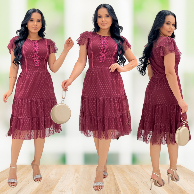 Vestido Stella: A Peça Perfeita para Ocasiões Especiais!