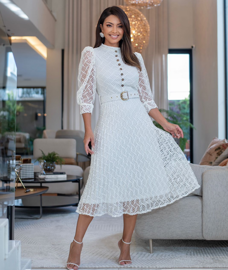 Exclusividade em Cada Detalhe: Vestido Dyana, o Toque de Elegância Que Você Merece!