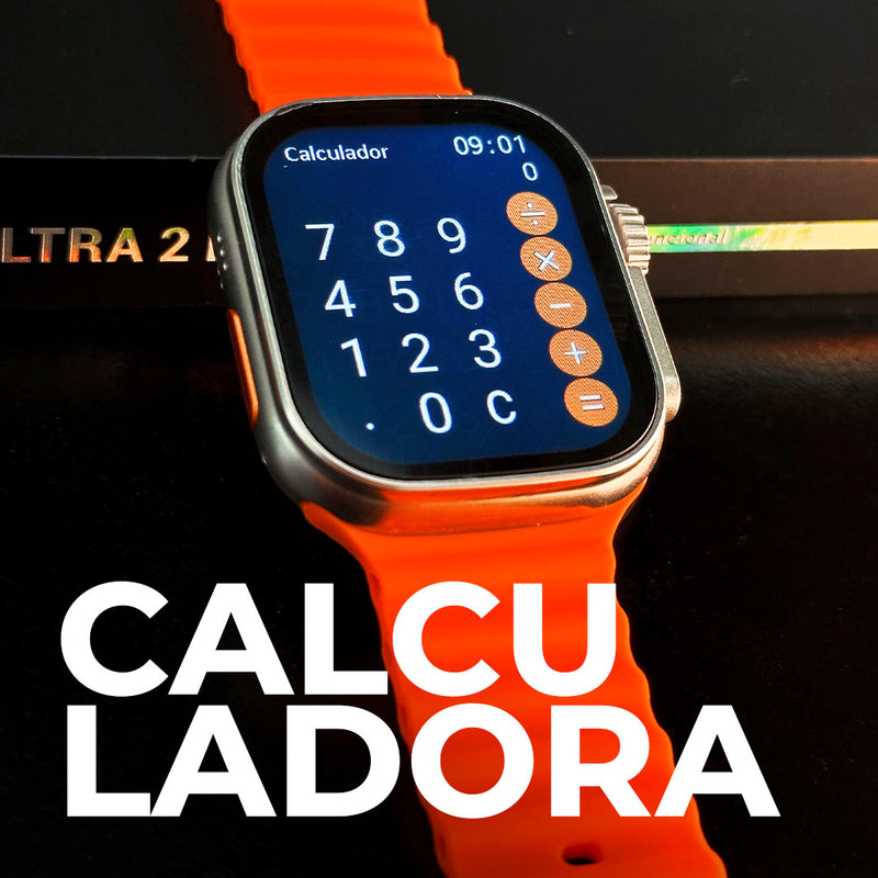 XS9 Ultra 2 MAX Original: Smartwatch 49mm com Tela IPS, Monitoramento de Saúde e Ligações - Melhor Custo-Benefício