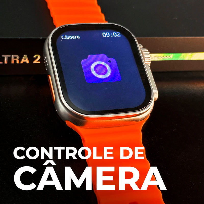 XS9 Ultra 2 MAX Original: Smartwatch 49mm com Tela IPS, Monitoramento de Saúde e Ligações - Melhor Custo-Benefício