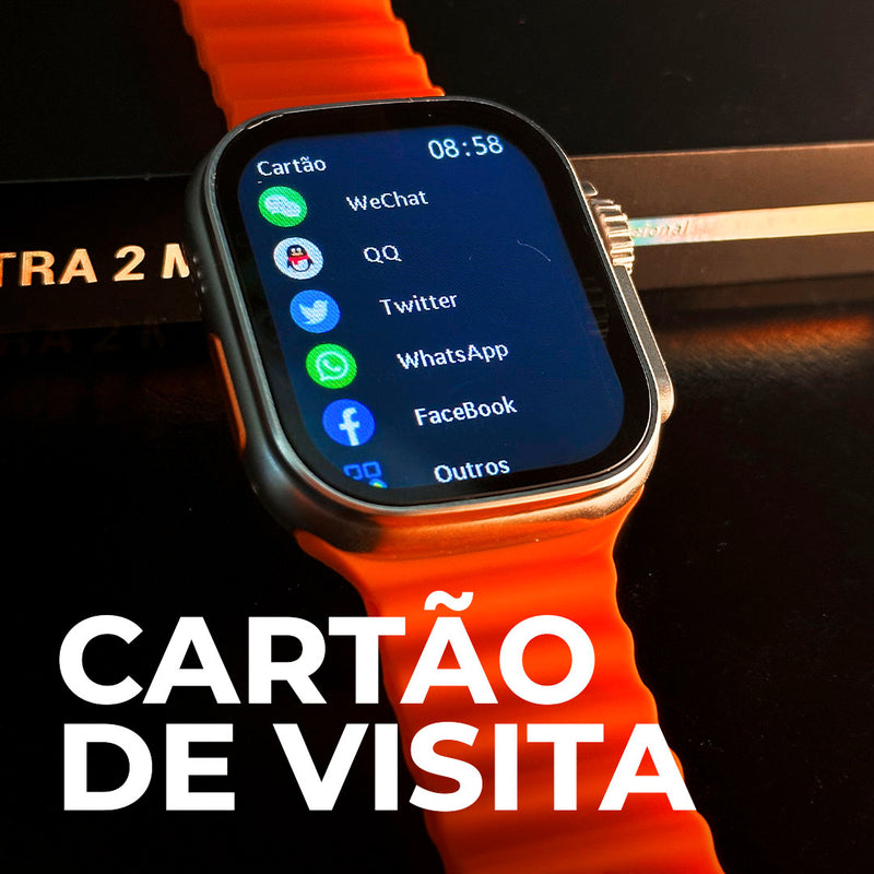 XS9 Ultra 2 MAX Original: Smartwatch 49mm com Tela IPS, Monitoramento de Saúde e Ligações - Melhor Custo-Benefício