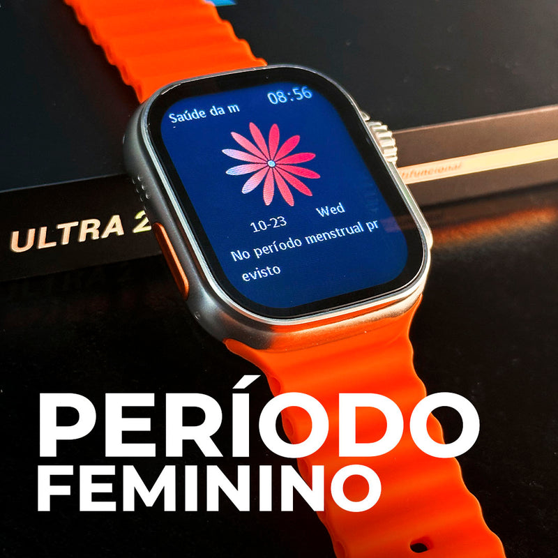 XS9 Ultra 2 MAX Original: Smartwatch 49mm com Tela IPS, Monitoramento de Saúde e Ligações - Melhor Custo-Benefício