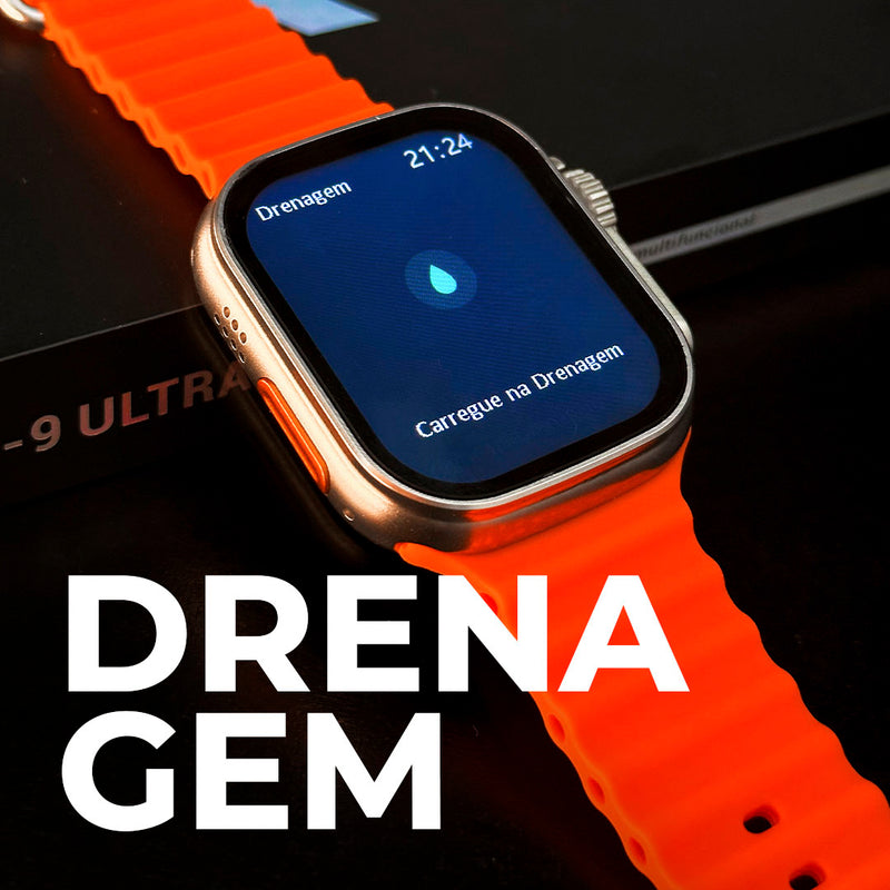 XS9 Ultra 2 MAX Original: Smartwatch 49mm com Tela IPS, Monitoramento de Saúde e Ligações - Melhor Custo-Benefício