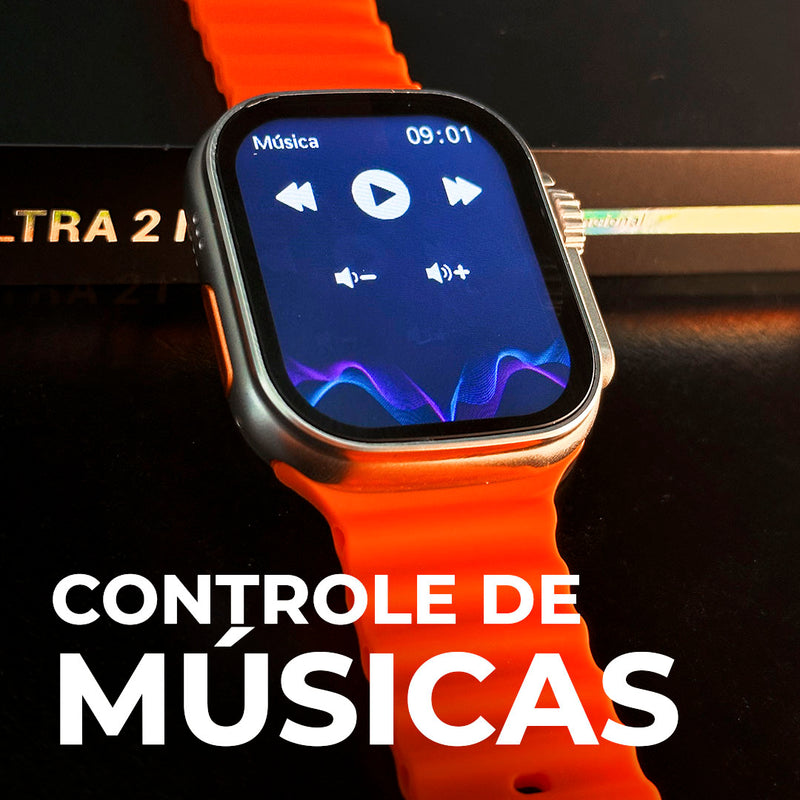 XS9 Ultra 2 MAX Original: Smartwatch 49mm com Tela IPS, Monitoramento de Saúde e Ligações - Melhor Custo-Benefício