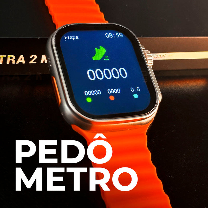XS9 Ultra 2 MAX Original: Smartwatch 49mm com Tela IPS, Monitoramento de Saúde e Ligações - Melhor Custo-Benefício