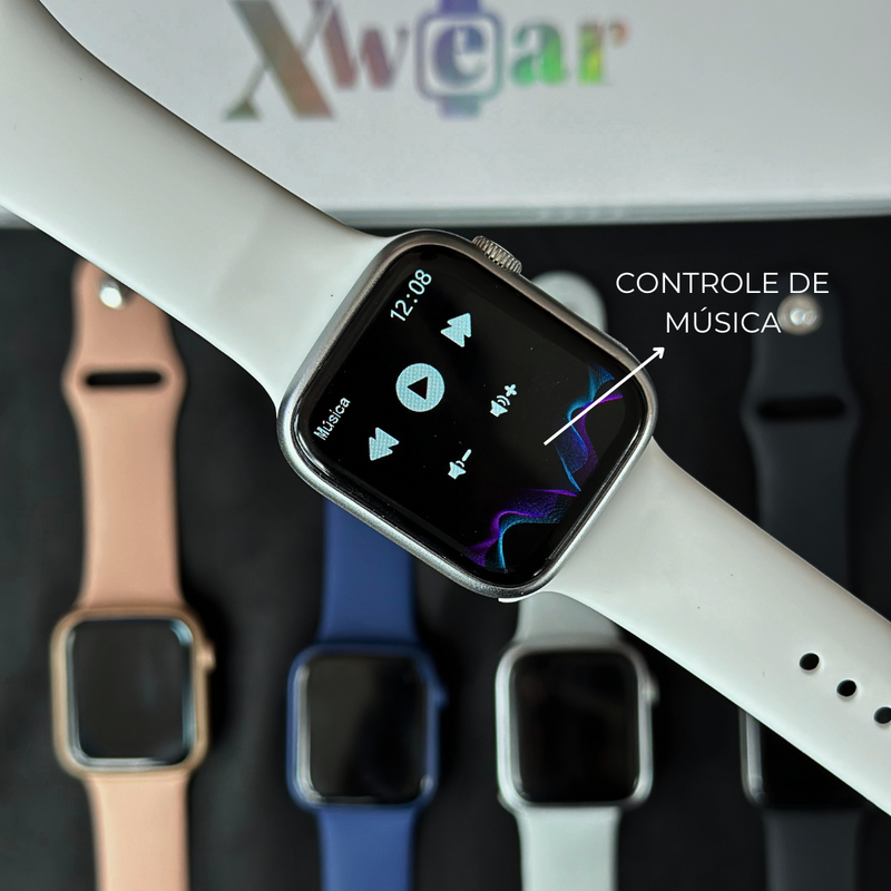 Xwear XS9: Smartwatch com Tela Infinita, Monitoramento de Saúde, Ligações e Design Moderno - 45mm