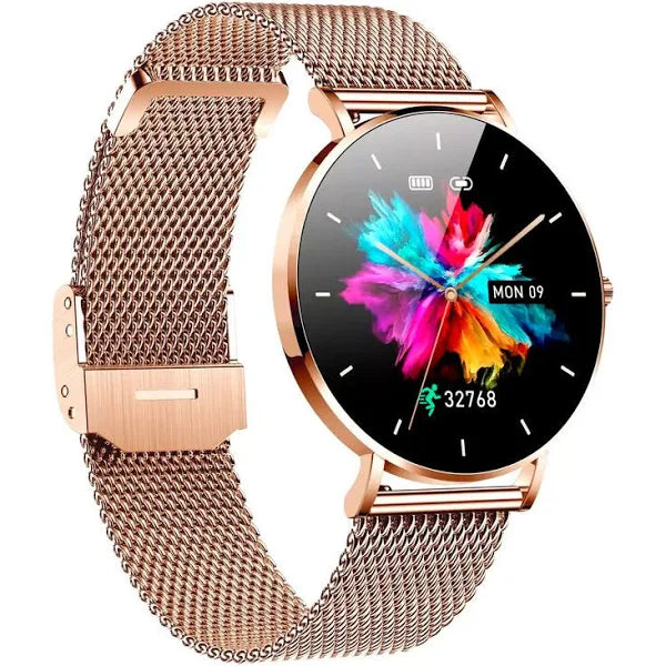 Royals Classic Smartwatch: Elegante, Tela AMOLED, Monitoramento Avançado