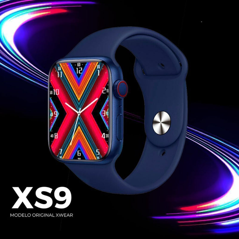 Xwear XS9: Smartwatch com Tela Infinita, Monitoramento de Saúde, Ligações e Design Moderno - 45mm
